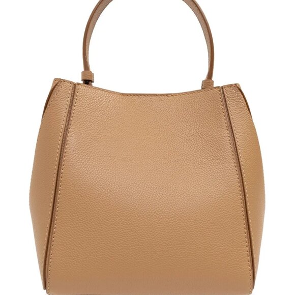 NWT ✅Tory Burch MCGRAW Bucket Bag ~ #158499-0624 ~ TIRAMISU ~ NWT & DUST BAG - Picture 8 of 17